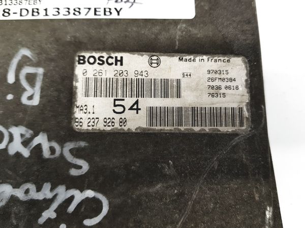 Controller  0261203943 9623792680 26FM0384 MA3.1 PSA Bosch 13387