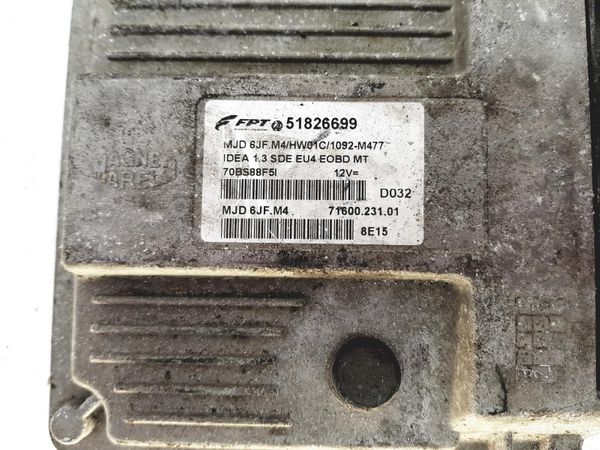 Controller 51826699 MJD6JF.M4 71600.231.01  Fiat FPT