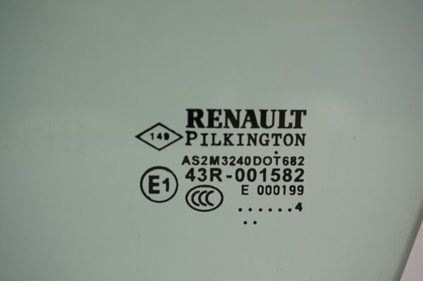 Door Window Left Front Renault Laguna 2 AS2 2004 8200000386