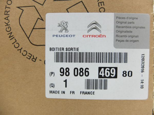 Thermostat Housing Citroen Peugeot C3 C4 DS 208 308 508 1.4-1.6 VTI  9808646980