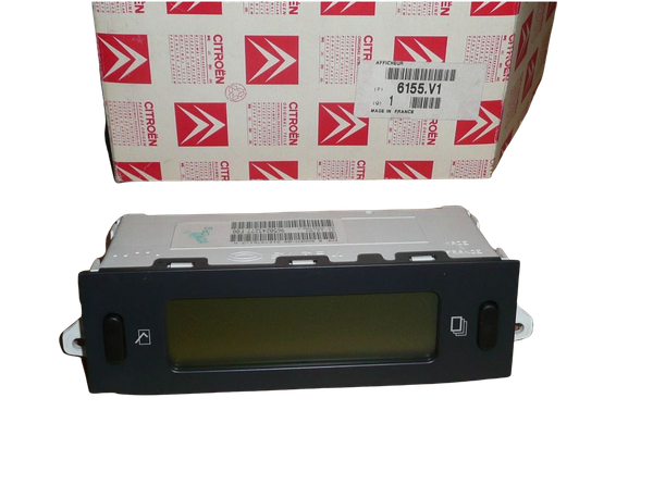 Computer Display Original Citroen Peugeot C5 6155V1 9650243277