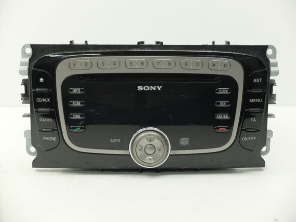 Ford Focus CD MP3 player with DAB radio Ford Sony DAB car stereo with Code 