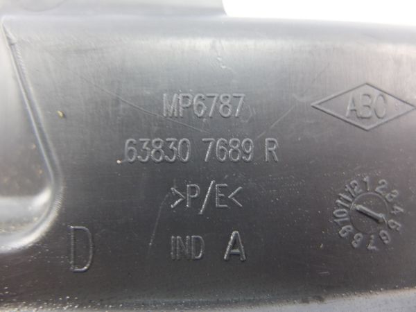 Inner Wheel Arch Right Front Dokker Lodgy 638307689R Dacia 0km