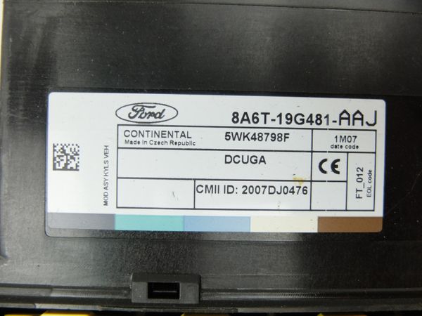Starter Kit  Fiesta BV21-12A650-ACC 8A6T-19G481-AAJ Ford 1,4 TDCI