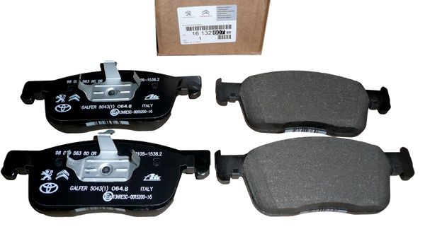 Brake Pads Front New Original Jumpy Expert Scudo IV 1613260780  