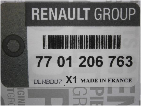 Klocki Hamulcowe Tył Master II 7701206763 Oryginał Renault