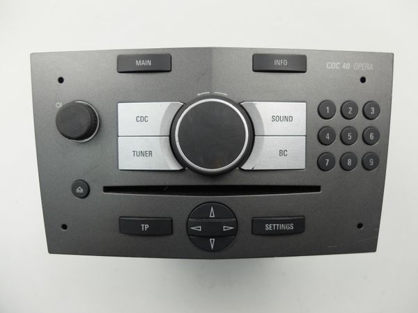 Cd Radio Player  Opel 13121030 CDC40 Opera Blaupunkt 1098